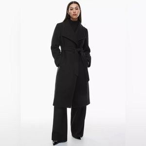 Aritzia Babaton Montage Coat Black (Size xs)